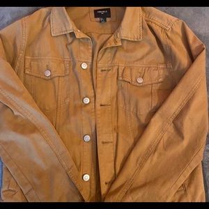 Forever 21 Men's Brown Denim Jacket